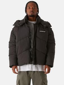 Functional MJ GONZALES men's jacket with drawstring and zipper, 78 g/m², black