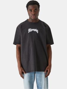 bequemes MJ Gonzales Herren T-Shirt mit Baumwolle Schwarz