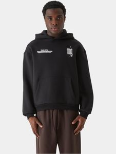 lässiger MJ GONZALES Herren Hoodie mit Baumwolle Schwarz