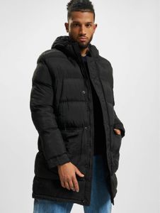 Elegante giacca da uomo 2Y Premium con cerniera e tasche, nera.