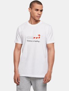 sportliches POD Herren T-Shirt 140 g/m² mit Baumwolle Weiß