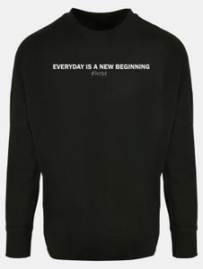 weiches POD Herren Sweatshirt 220 g/m² mit Baumwolle Schwarz