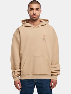 lässiger Merchcode Herren Hoodie Kapuze 460 g/m² mit Baumwolle Beige