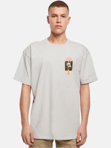 sportliches Merchcode Herren T-Shirt Oversize 240 g/m² mit Baumwolle Grau