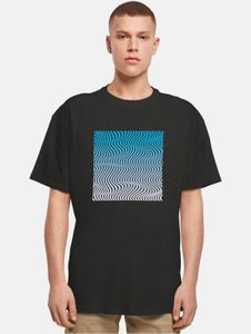 T-shirt homme Sporty Merchcode, coupe oversize, 240 g/m², coton, noir
