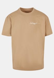 modernes POD Herren T-Shirt Oversize 240 g/m² mit Baumwolle Beige