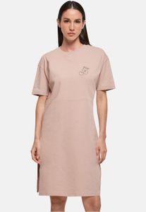 feminines POD Damen Kleid Oversize 180 g/m² mit Baumwolle Alt-Rosa