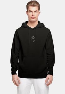weicher POD Herren Hoodie Oversize 270 g/m² Schwarz
