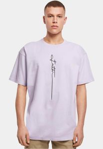 T-shirt oversize décontracté pour homme Merchcode, 240 g/m², coton, violet