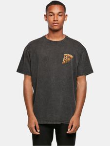 sporty POD men's T-shirt, oversize, 240 g/m², cotton, black