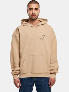 bequemer Merchcode Herren Hoodie Taschen Kapuze 460 g/m² mit Baumwolle Beige