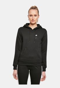 lässiger Merchcode Damen Hoodie 300 g/m² mit Baumwolle Schwarz