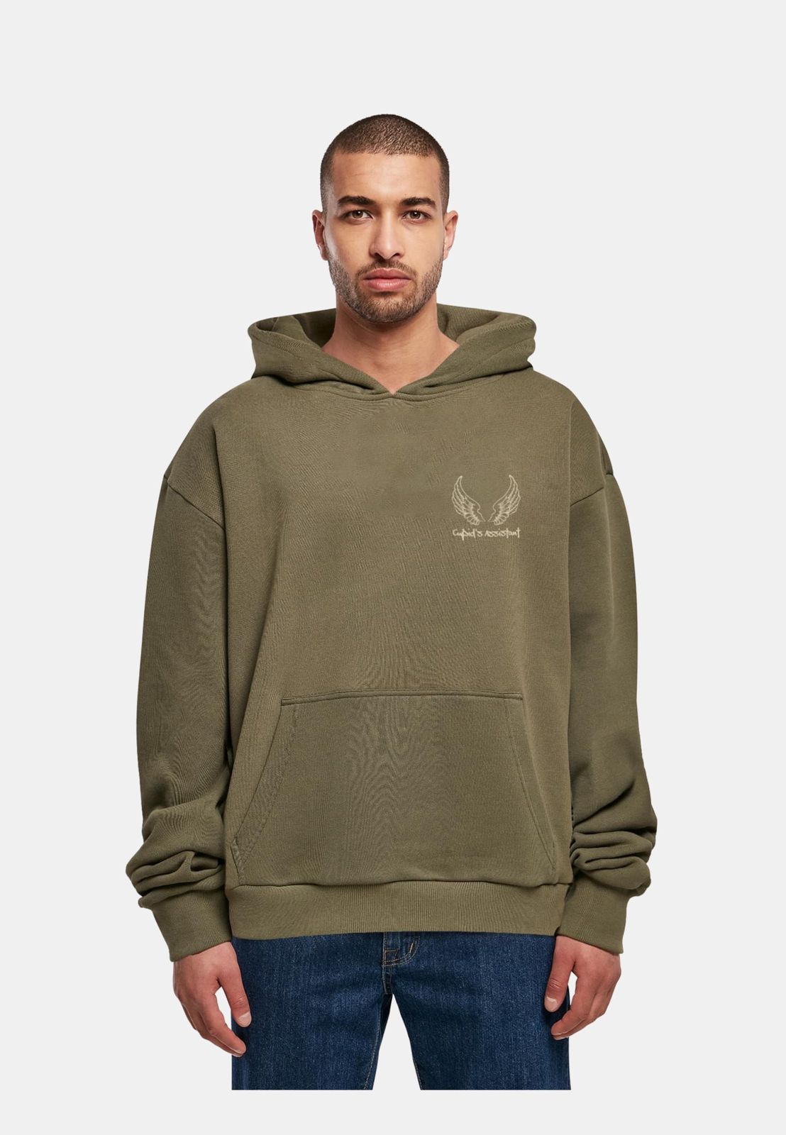 Merchcode Herren Hoodie Khaki