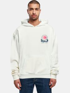 bequemer Merchcode Herren Hoodie Kapuze Oversize 460 g/m² mit Baumwolle Weiß