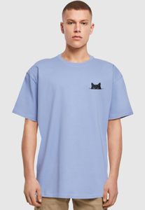 sportliches Merchcode Herren T-Shirt Oversize 240 g/m² mit Baumwolle Blau