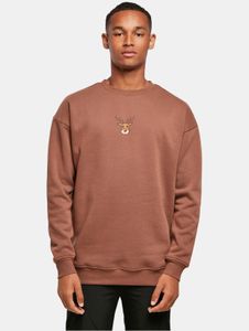modernes Merchcode Herren Sweatshirt 300 g/m² mit Baumwolle Braun