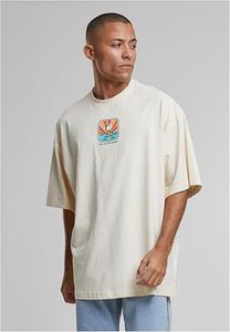 T-shirt homme Modern Merchcode 220 g/m² en coton écru et blanc