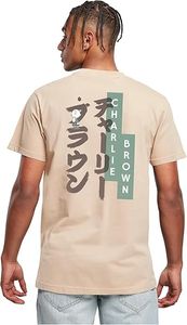 modernes Merchcode Herren T-Shirt 200 g/m² mit Baumwolle Beige