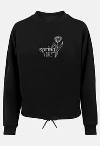weiches POD Damen Sweatshirt 250 g/m² mit Baumwolle Schwarz