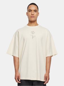 bequemes Merchcode Herren T-Shirt 220 g/m² mit Baumwolle Ecru-Weiß