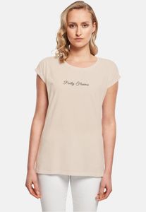 lässiges POD Damen T-Shirt 140 g/m² mit Baumwolle Ecru-Weiß