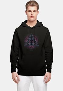 Sweat à capuche côtelé Absolute Cult pour homme, confortable, 270 g/m², noir.