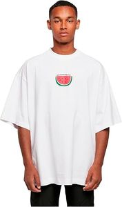 lässiges Merchcode Herren T-Shirt 220 g/m² mit Baumwolle Weiß