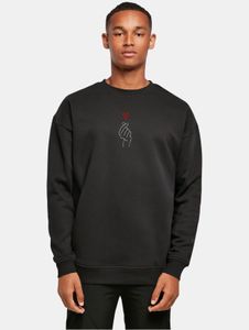 Casual Merchcode men's sweatshirt, 300 g/m², cotton, black