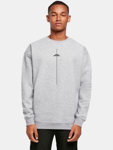 bequemes Merchcode Herren Sweatshirt Stretch 300 g/m² mit Baumwolle Grau