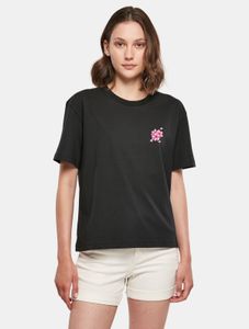 lässiges Miss Tee Damen T-Shirt 140 g/m² mit Baumwolle Schwarz