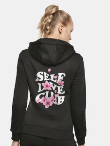 weicher Miss Tee Damen Hoodie Kapuze 300 g/m² mit Baumwolle Schwarz