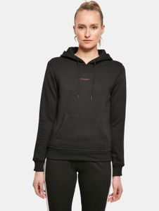 Felpa con cappuccio da donna Casual Miss Tee, 300 g/m², cotone, nera