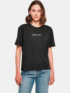 sportliches Miss Tee Damen T-Shirt 200 g/m² mit Baumwolle Schwarz