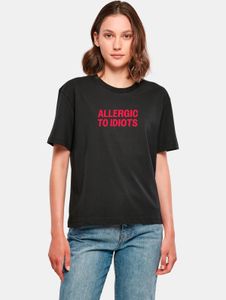 lässiges Miss Tee Damen T-Shirt 200 g/m² mit Baumwolle Schwarz