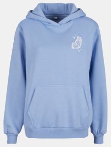 bequemer Miss Tee Damen Hoodie 330 g/m² mit Baumwolle Blau