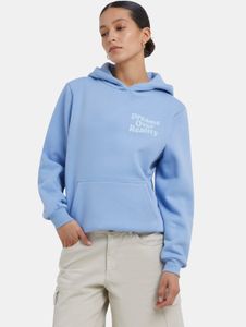 lässiger Miss Tee Damen Hoodie 330 g/m² mit Baumwolle Blau