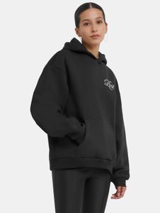 lässiger Miss Tee Damen Hoodie 330 g/m² mit Baumwolle Schwarz