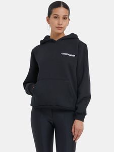 bequemer Miss Tee Damen Hoodie Kapuze 330 g/m² mit Baumwolle Schwarz