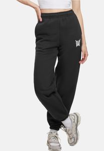 Pantalones de mujer Modern Miss Tee con bolsillos, 330 g/m², algodón, negro