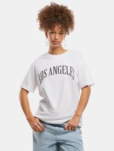 T-shirt oversize Casual Miss Tee pour femme, 200 g/m², coton, blanc