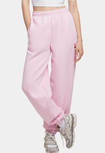 lässige Miss Tee Damen Hose Straight Fit 330 g/m² mit Baumwolle Rosa