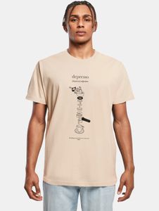 lässiges Mister Tee Herren T-Shirt 200 g/m² mit Baumwolle Beige