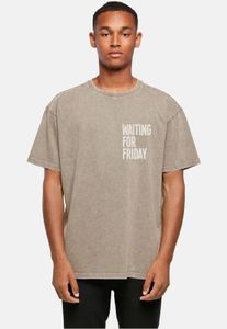 T-shirt homme Modern Mister Tee, coupe oversize, 240 g/m², coton, kaki