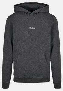 Comfortable Mister Tee men's hoodie, 270 g/m², anthracite