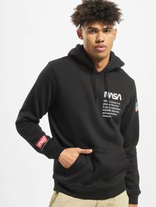Modern Mister Tee men's hoodie with cotton hood, black