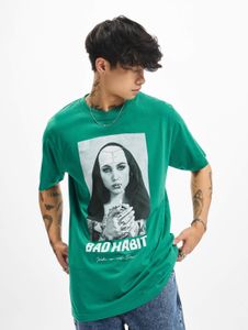 sportliches Mister Tee Herren T-Shirt 180 g/m² mit Baumwolle Grün