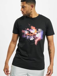 sportliches Mister Tee Herren T-Shirt 180 g/m² mit Baumwolle Schwarz