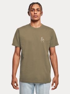Comoda t-shirt da uomo Mister Tee, 180 g/m², cotone, color kaki