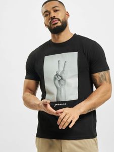 T-shirt casual da uomo Mister Tee, 180 g/m², cotone, nera