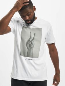 sportliches Mister Tee Herren T-Shirt 180 g/m² mit Baumwolle Weiß